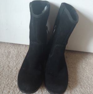 Black Suede Ugg Boot